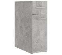 Vidaxl Apothecary Cabinet Concrete Grey 20X45.5X60 Cm Engineered Wood