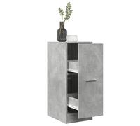 vidaXL Apothecary Cabinet Concrete Grey 30x41x77.5 cm Engineered Wood