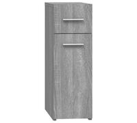 vidaXL Apothecary Cabinet Grey Sonoma 20x45.5x60 cm Engineered Wood