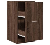 vidaXL Apothecary Cabinet Brown Oak 40x41x77.5 cm Engineered Wood