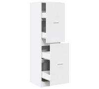 (white, 40 x 41 x 144.5 cm) vidaXL Apothecary Cabinet Storage Cabinet Apothecary Cupboard Engineered Wood