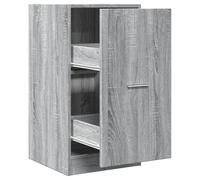 vidaXL Apothecary Cabinet Grey Sonoma 40x41x77.5 cm Engineered Wood