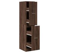 (brown oak, 30 x 41 x 144.5 cm) vidaXL Apothecary Cabinet Storage Cabinet Apothecary Cupboard Engineered Wood