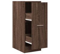 vidaXL Apothecary Cabinet Brown Oak 30x41x77.5 cm Engineered Wood