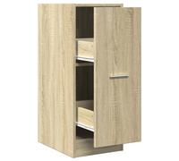 vidaXL Apothecary Cabinet Sonoma Oak 30x41x77.5 cm Engineered Wood