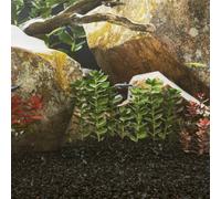 vidaXL Aquarium Sand 25 kg Black 0.2-2 mm