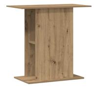 vidaXL Aquarium Stand Fish Tank Table – 3-Tier Engineered Wood – Artisan Oak – 36 x 75 x 72.5 cm