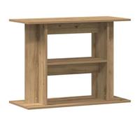 vidaXL Aquarium Stand Artisan Oak 80x35x60 cm Engineered Wood