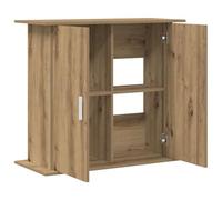vidaXL Aquarium Stand Artisan Oak - Engineered Wood, 81x36x73 cm, Multi-Tier Storage