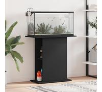 vidaXL Aquarium Stand Black 75x36x72.5 cm Engineered Wood