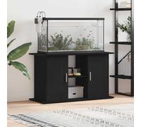 vidaXL Aquarium Stand Black Oak 101x41x58 cm Engineered Wood