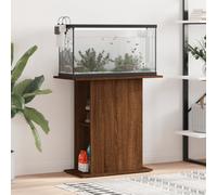 vidaXL Aquarium Stand Brown Oak 75x36x72.5 cm Engineered Wood