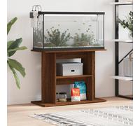 vidaXL Aquarium Stand Brown Oak 80x35x60 cm Engineered Wood