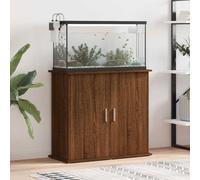 vidaXL Aquarium Stand Brown Oak 81x36x73 cm Engineered Wood