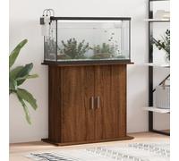 vidaXL Aquarium Stand Brown Oak 81x36x73 cm Engineered Wood