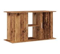 vidaXL Aquarium Stand/Cabinet - Engineered Wood Fish Tank Furniture with Storage, Old Wood Design - Living Room/Office Decor, 101x41x58 cm