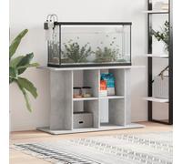 vidaXL Aquarium Stand Concrete Grey 100x40x60 cm Engineered Wood