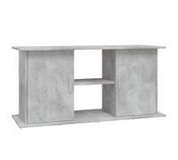 vidaXL Aquarium Stand Concrete Grey 121x41x58 cm Engineered Wood
