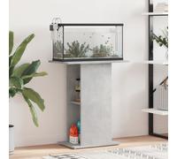 vidaXL Aquarium Stand Concrete Grey 60.5x36x72.5 cm Engineered Wood