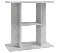 vidaXL Aquarium Stand Concrete Grey 60x30x60 cm Engineered Wood