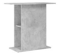 vidaXL Aquarium Stand Concrete Grey 75x36x72.5 cm Engineered Wood