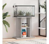 Vidaxl Aquarium Stand Grey Sonoma 60X30X60 Cm Engineered Wood