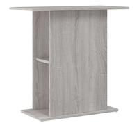 vidaXL Aquarium Stand Grey Sonoma 75x36x72.5 cm Engineered Wood