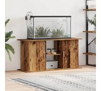 vidaXL Aquarium Stand Old Wood 121x41x58 cm Engineered Wood