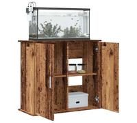 vidaXL Aquarium Stand Old Wood 81x36x73 cm Engineered Wood