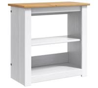 vidaXL Aquarium Stand PANAMA White and Brown 60 x 30 x 60 cm 150 kg