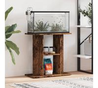 Vidaxl Aquarium Stand Smoked Oak 60X30X60 Cm Engineered Wood