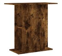 vidaXL Aquarium Stand Smoked Oak 75x36x72.5 cm Engineered Wood