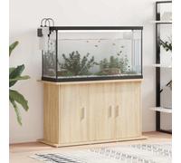 (sonoma oak, 101 x 41 x 58 cm) vidaXL Aquarium Stand Fish Tank Cabinet Aquarium Cabinet Black Engineered Wood