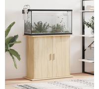 vidaXL Aquarium Stand Sonoma Oak 81x36x73 cm Engineered Wood