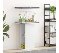 Vidaxl Aquarium Stand White 60.5X36X72.5 Cm Engineered Wood