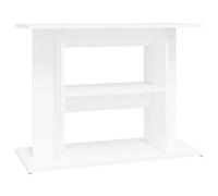 Vidaxl Aquarium Stand White 80X35X60 Cm Engineered Wood