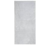 vidaXL Area Rug - 100% Polyester Short Pile Rug in Grey - Suitable for Living Room, Bedroom, Office - Machine Washable, Non-Slip, Underfloor Heating Compatible