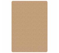 vidaXL Area Rug Jute with Latex Backing 140x200cm Natural Floor Carpet Mat