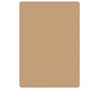 vidaXL Area Rug Jute with Latex Backing 160x230cm Natural Floor Carpet Mat