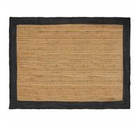vidaXL Area Rugs Dark Grey 240 x 340 cm Jute