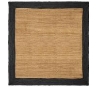 vidaXL Area Rugs Dark Grey 300 x 300 cm Jute