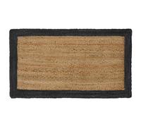 vidaXL Area Rugs Dark Grey 60 x 110 cm Jute