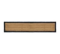 vidaXL Area Rugs Dark Grey 60 x 400 cm Jute