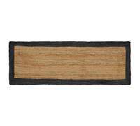vidaXL Area Rugs Dark Grey 80 x 250 cm Jute