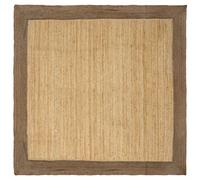 vidaXL Area Rugs Grey 300 x 300 cm Jute