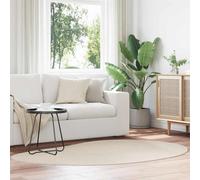 vidaXL Area Rugs HUARTE Beige 140 x 200 cm Polyester