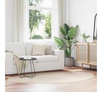vidaXL Area Rugs HUARTE Beige 160 x 230 cm Polyester