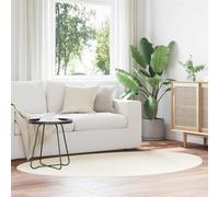 vidaXL Area Rugs HUARTE Cream 120 x 170 cm Polyester