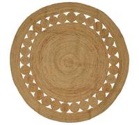 vidaXL Area Rugs Natural Ø 210 cm Jute