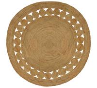vidaXL Area Rugs Natural Ø 240 cm Jute